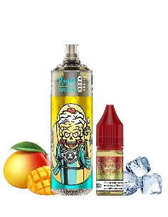 RandM Tornado 9000 Refillable Melon Ice + 10ml 20mg/ml Sel de Nicotine