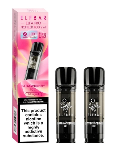 ElfBar Elfa Pro Pods Strawberry Ice 2ml