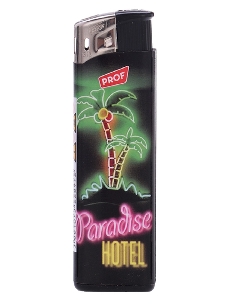 Briquet Électronique Neon Paradise Rechargeable