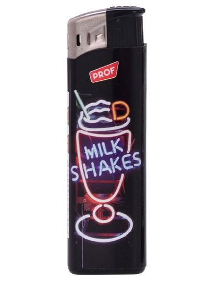 Briquet Électronique Neon Milk Shakes Rechargeable