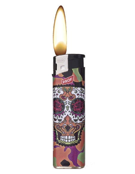 Briquet Electronique Mexican Skull Candles