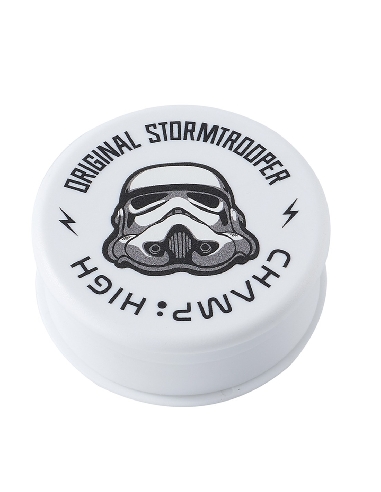 Grinder Plastique Casque Storm Trooper Blanc 3 parties 60mm