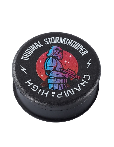 Grinder Plastique Storm Trooper Noir 3 parties 60mm