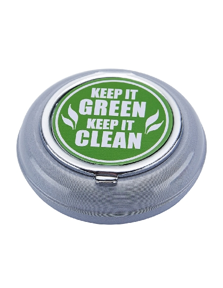Cendrier Portable "Keep it Green" White