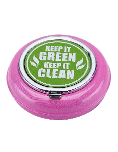 Cendrier Portable "Keep it Green" Pink