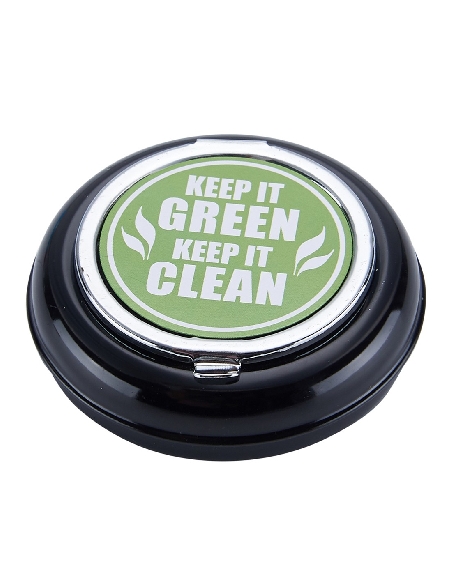 Cendrier Portable "Keep it Green" Black