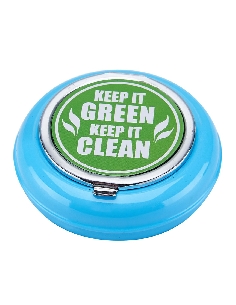 Cendrier Portable "Keep it Green" Turquoise