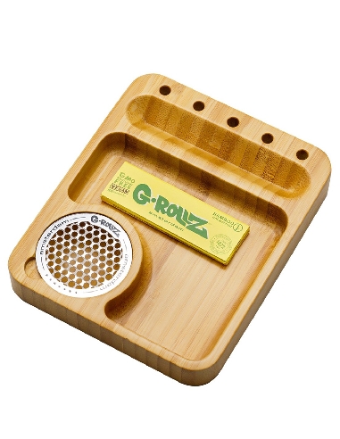 Plateau + Grinder G Rollz Move Bambou 15x12.4cm