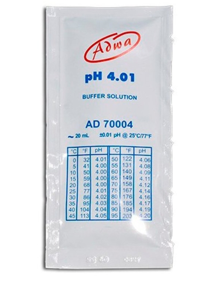 Adwa Sachet d'étalonnage pH 4.01 25ml