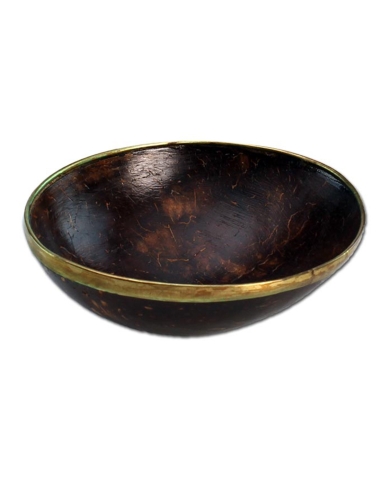Bol Noix de Coco et Laiton 8-12cm
