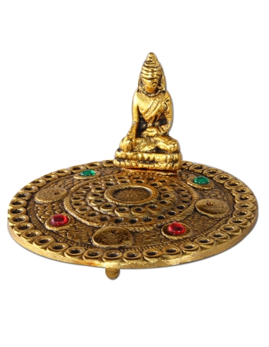 Räucherstäbchenhalter Metall BUDDHA