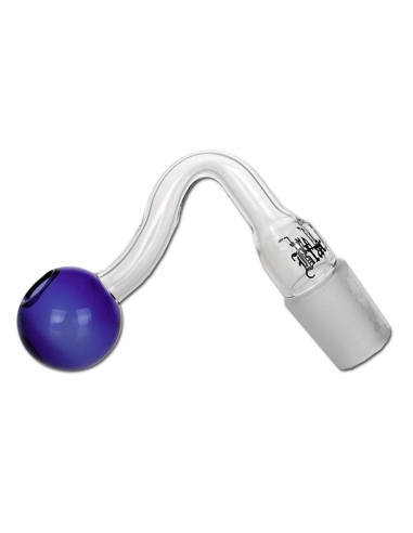 Foyer à Huile en Verre Black Leaf Bleu 18mm