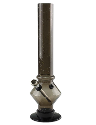 Bong Acryl Transparent Gris 30cm