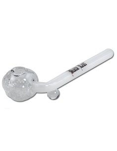 Pipe Black Leaf Oil Coudée Blanche 12cm