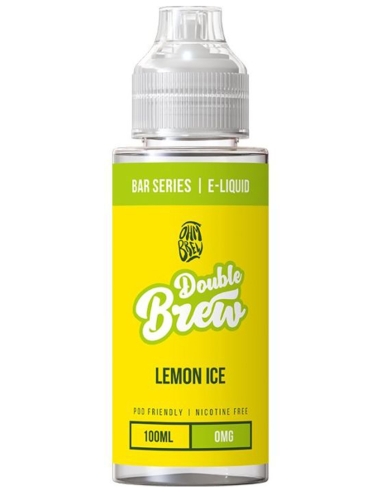 Double Brew Lemon Ice Shortfill 100ml (120ml)