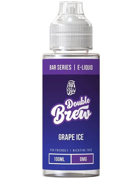 Double Brew Grape Ice Shortfill 100ml (120ml)
