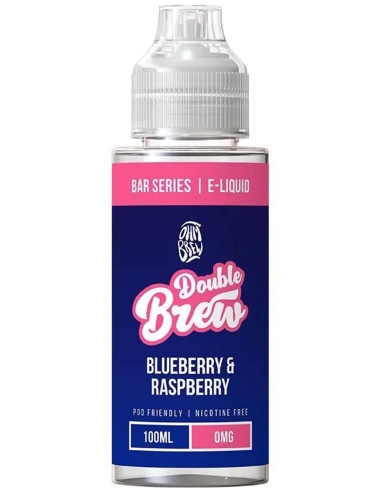 Double Brew Blueberry Raspberry Shortfill 100ml (120ml)