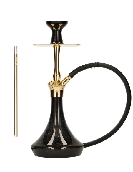 El-Badia Shisha C5 V2 Shiny Gold 41cm
