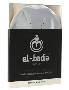 Aluminiums XL Troué 15cm 50pces