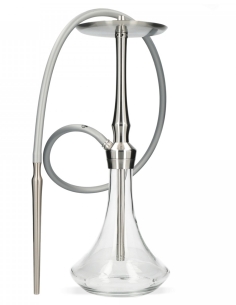 El-Badia Shisha Z6 Silver Clear 59cm