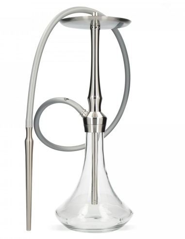 El-Badia Shisha Z6 Silver Clear 59cm