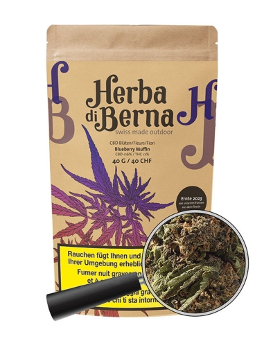 Herba Di Berna Blueberry Muffin Outdoor CBD 40g