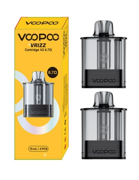 Voopoo Vrizz Cartridge V2 0.7ohm 15ml 2pces