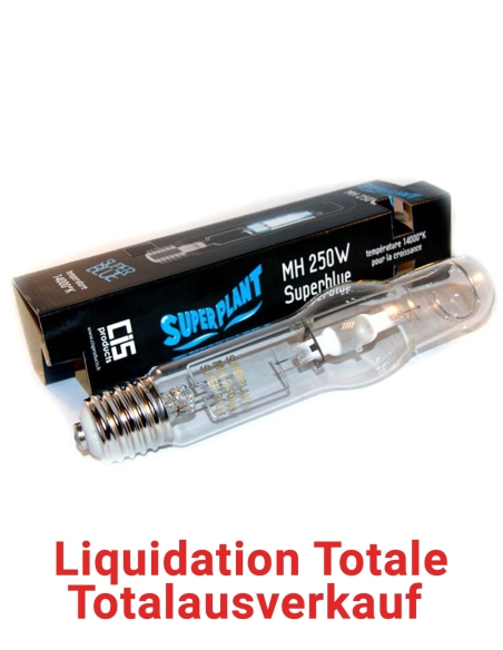 Ampoule SuperPlant Métal Halide 250W