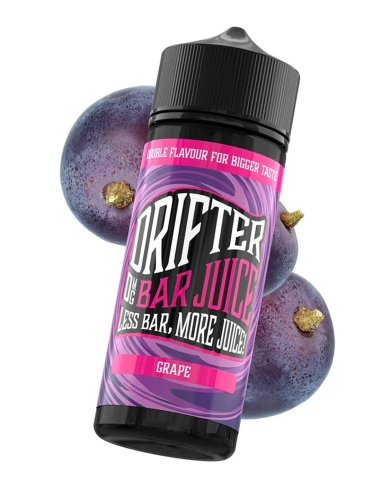 Drifter Bar Juice Grape Shortfill 100ml (120ml)