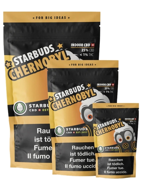 Starbuds Chernobyl Indoor CBD 25% 20gr
