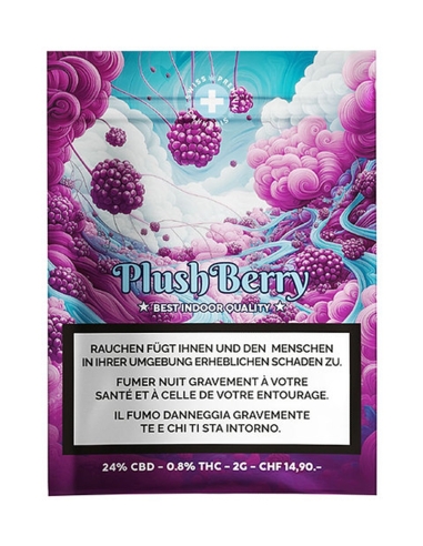 UrbanPharm Plush Berry 2g CBD Indoor