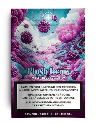 High Level Genetics Plush Berry 9g CBD Indoo