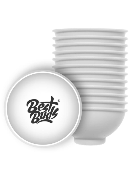 Bol à Mix en Silicone Blanc Best Buds 7cm
