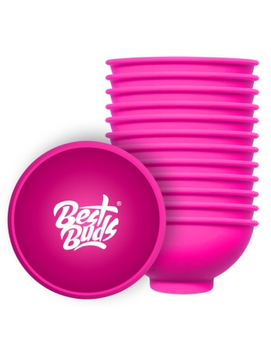 Silikon-Mixschale Rosa Best Buds 7 cm