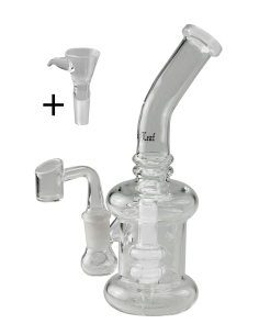 Black Leaf Mini Perkolatorbong Kräuter + Öl 19.5cm