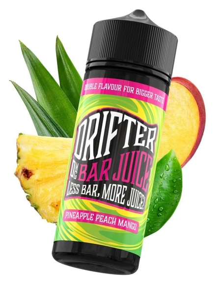 Drifter Bar Juice Pineapple Peach Mango Shortfill 100ml (120ml)