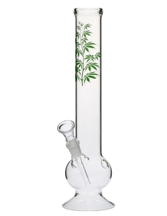 Bong Green Plant Logo
