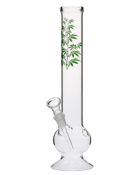 Bong Green Plant Logo