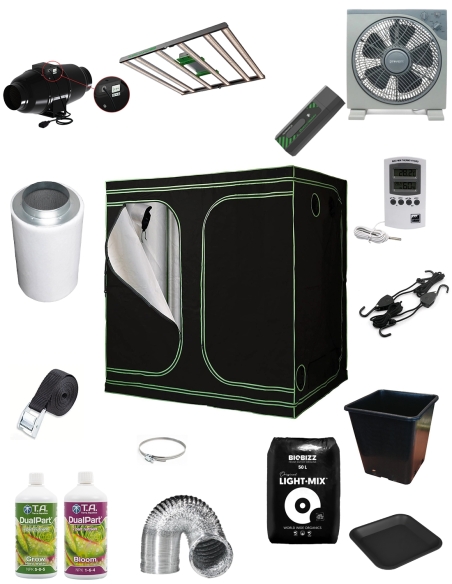 Indoor Komplettset Black Room Premium 240L LED FC-E 4800