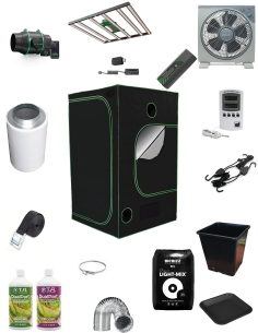 Kit de culture indoor Black Room Premium 150 LED FC-6500 EVO