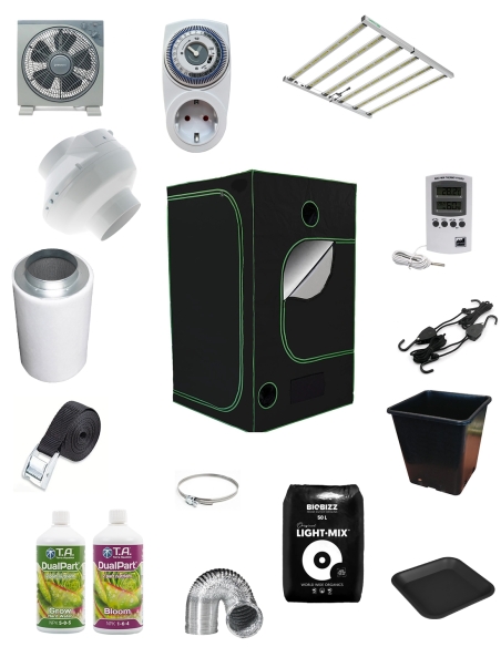 Indoor Komplettset Black Room Classic 120 LED Lazerlite PRO