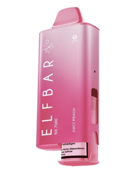 ElfBar Kit NX 7000 Juicy Peach Nikotinsalz 20mg/ml