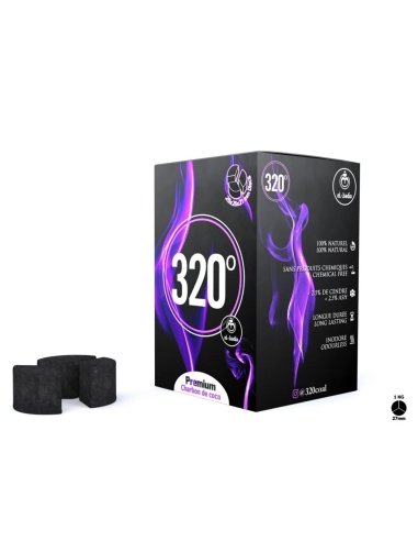 Shisha Naturkohle El-Badia 320° Disc 3B XL 1kg