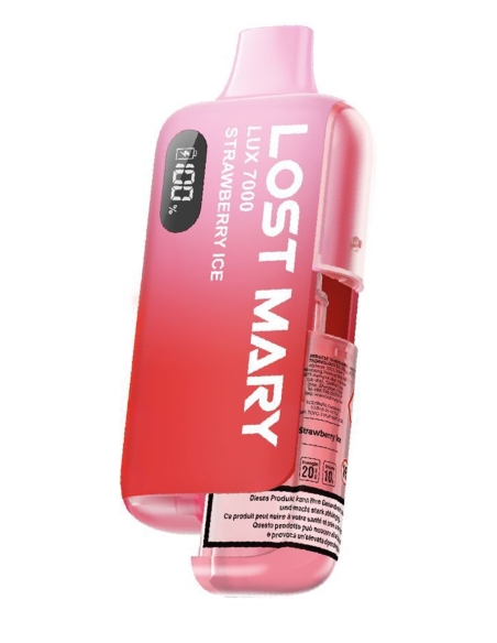 Lost Mary by ElfBar Kit LUX 7000 Strawberry ICE 20mg/ml