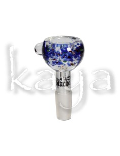 Black Leaf Glaskopf Blau 18mm