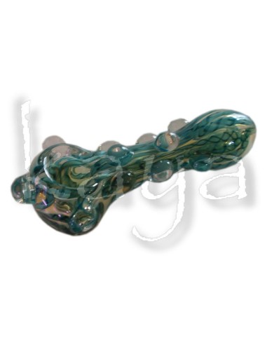 Pipe en Verre Molino Noddle Bleue 